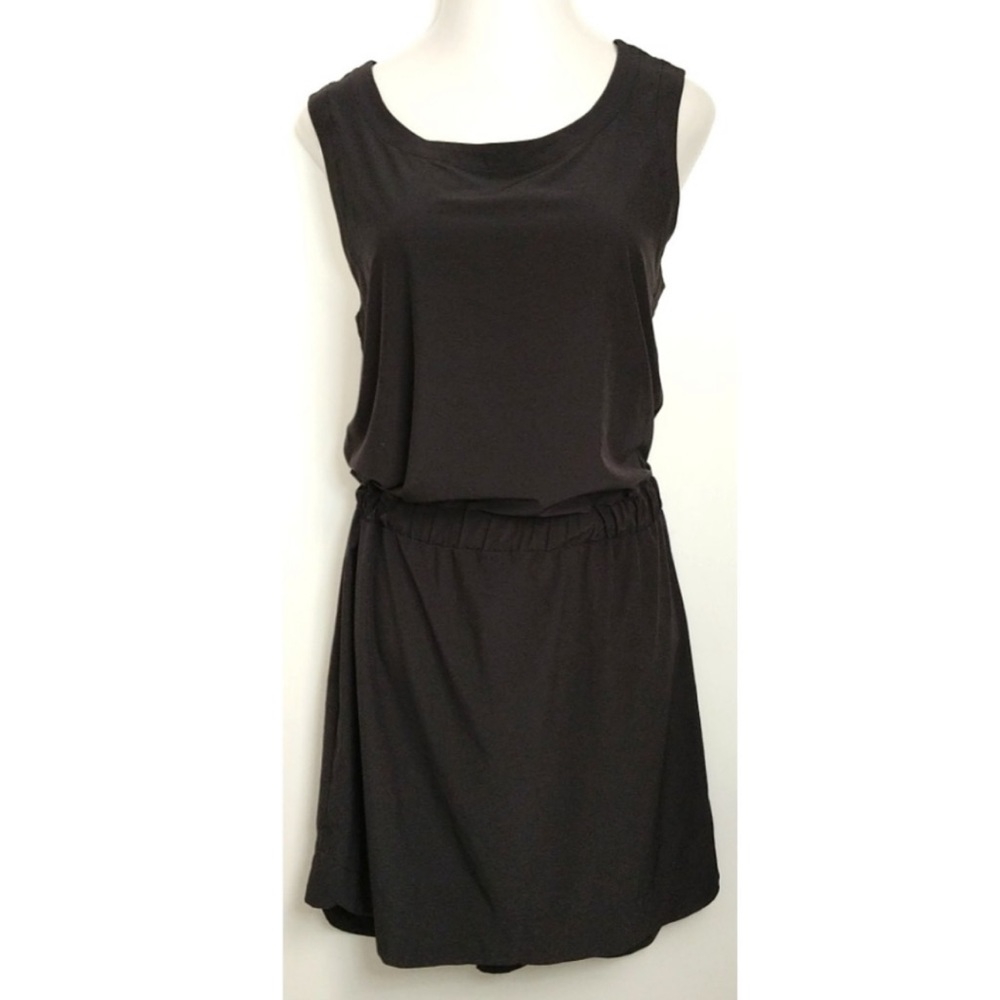 SOLD - ATHLETA Rincon Dress 16 Charcoal Gray